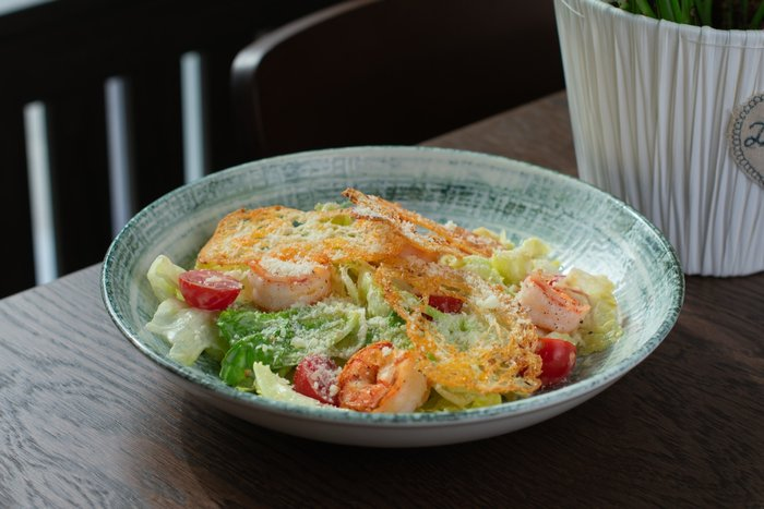 Цезарь с креветками