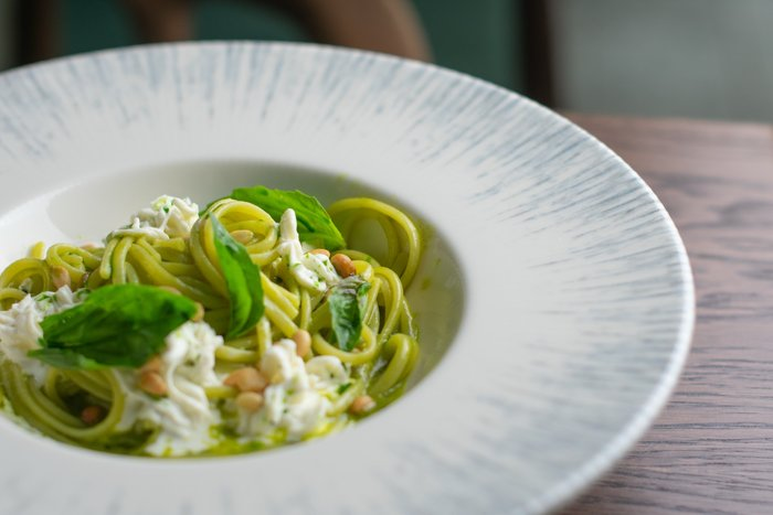 Лингвини с песто