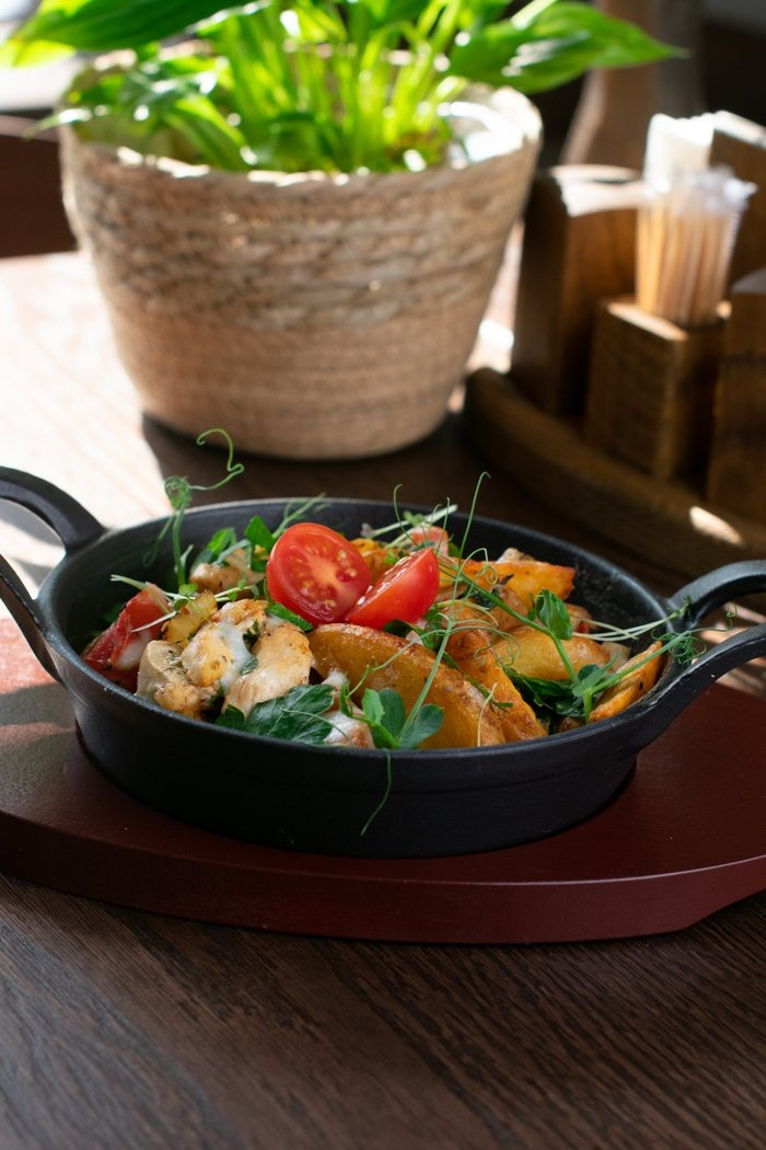 Сковородочка с курочкой по-тоскански