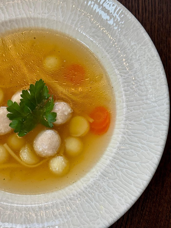 Суп с фрикадельками