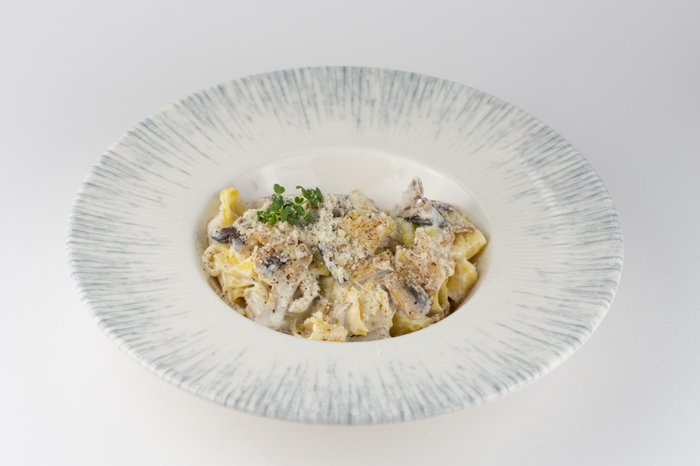 Паппарделе с разными грибами